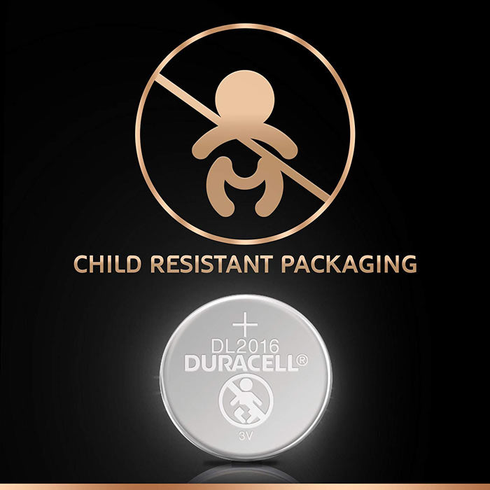 1pc DL2016 CR2016 DURACELL - Lithium Button Cell Battery 3V