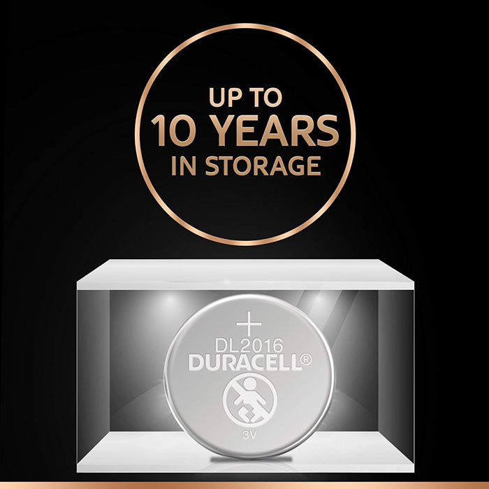 1pc DL2016 CR2016 DURACELL - Lithium Button Cell Battery 3V