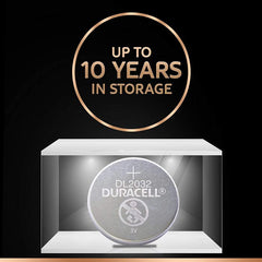 1pc DL2032 CR2032 DURACELL - Lithium Button Cell Battery 3V