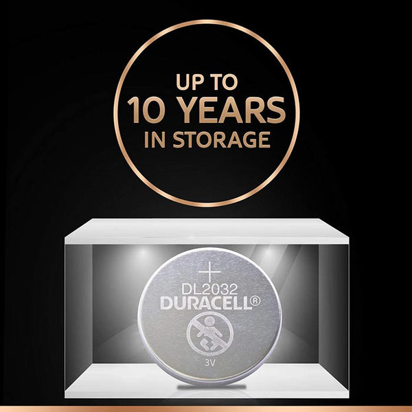 1pc DL2032 CR2032 DURACELL - Lithium Button Cell Battery 3V