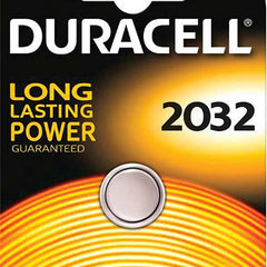 1pc DL2032 CR2032 DURACELL - Lithium Button Cell Battery 3V