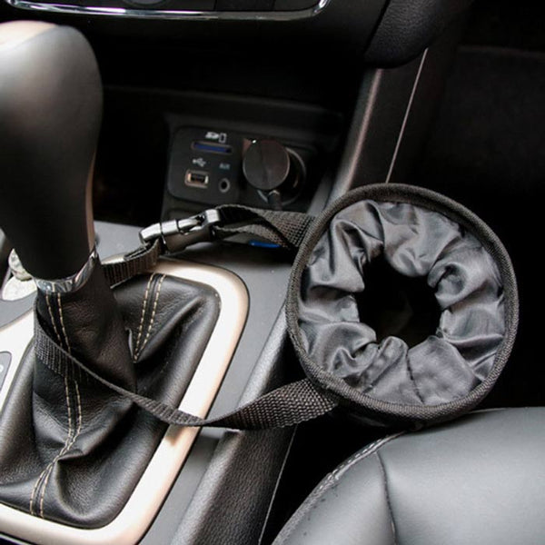 1pc Vehicle Car Seat Back Litter Trash Garbage Hang Bag Holder Container Storage Bin