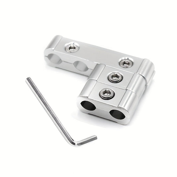 3PCS Aluminum Engine Spark Plug Wire Separator Divider Organizer Clamp Kit for 8mm 9mm 10mm