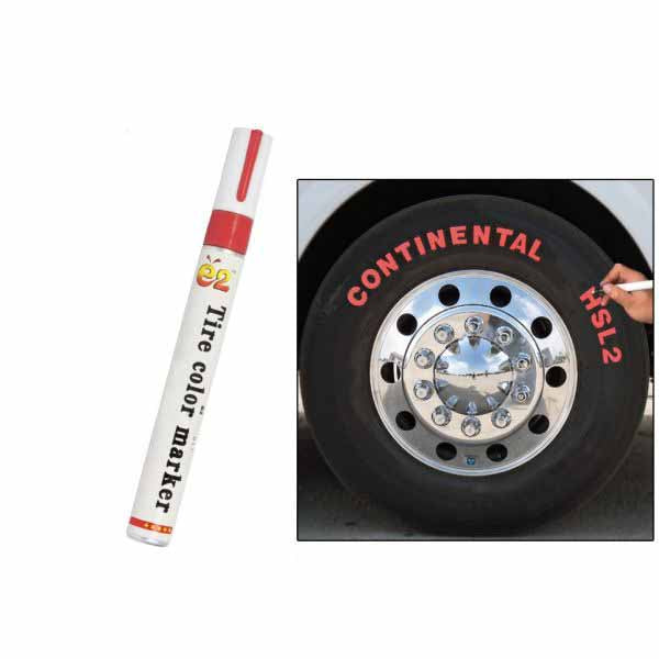 Tyre Highlight Marker Pen Paint Waterproof- Orange