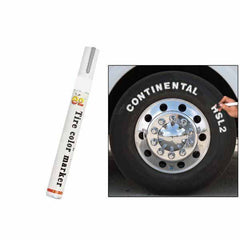 Tyre Highlight Marker Pen Paint Waterproof- White