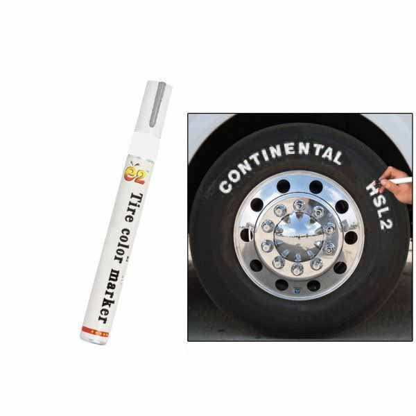 Tyre Highlight Marker Pen Paint Waterproof- White