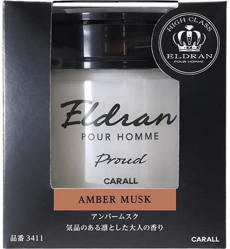 CARALL Air Freshener Eldran Proud Amber Musk 3411 (105 ml) Made In Japan