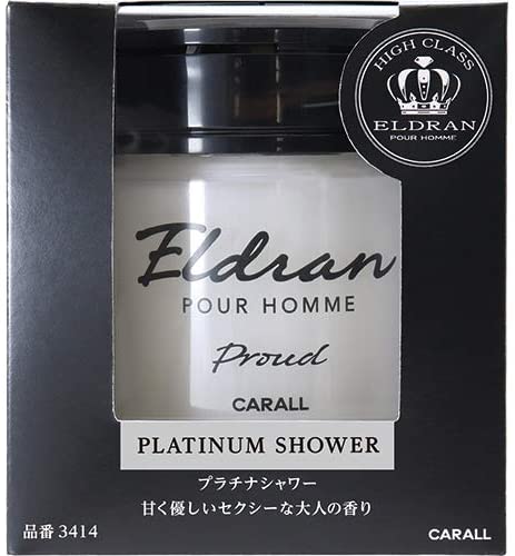 CARALL Air Freshener Eldran Proud Platinum Shower 3414 (105 ml) Made In Japan