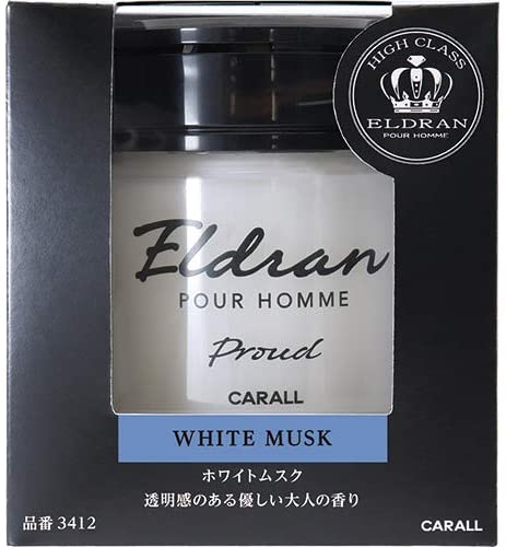 CARALL Air Freshener Eldran Proud White Musk 3412 (105 ml) Made In Japan