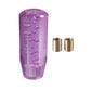 1pc Bubble Crystal Car Gear Shift Knob Manual Gear Stick Lever Knob