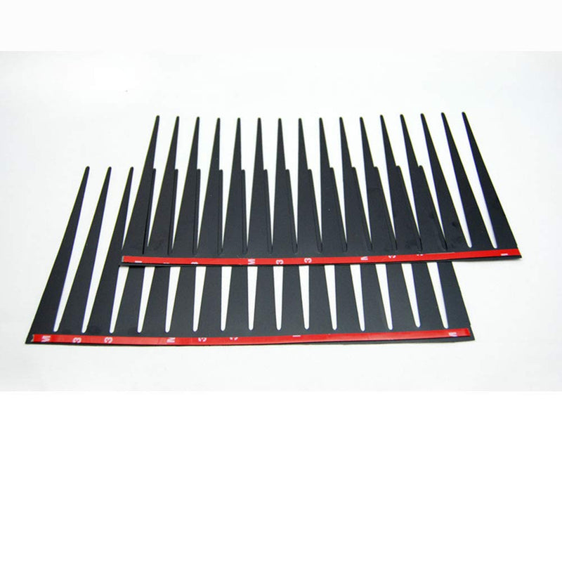 Car Universal Headlight 3D Eyelashes Accessories 3M Sticker (2pcs)