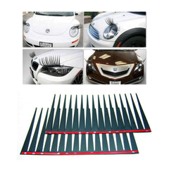 Car Universal Headlight 3D Eyelashes Accessories 3M Sticker (2pcs)