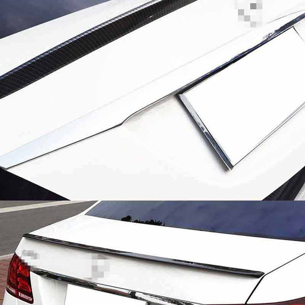 Samurai 4.9Ft/1.5M x 45MM Universal Carbon Fiber Car Rear Roof Trunk Spoiler Wing Lip Sticker
