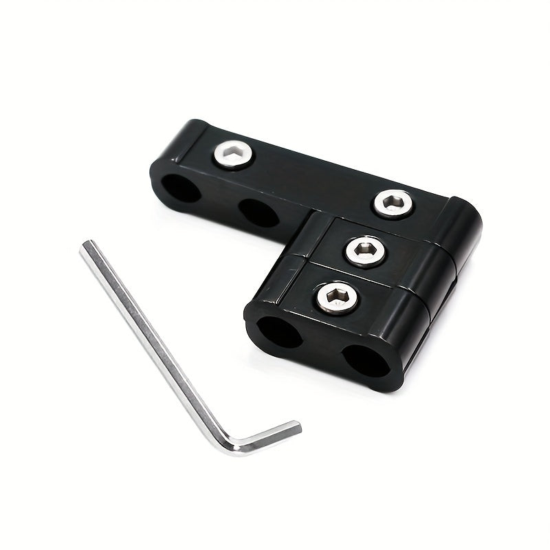 3PCS Aluminum Engine Spark Plug Wire Separator Divider Organizer Clamp Kit for 8mm 9mm 10mm