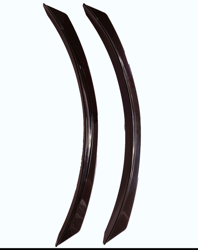 2pcs BLACK FENDER GUARD BODY KIT FOR UNIVERSAL CAR