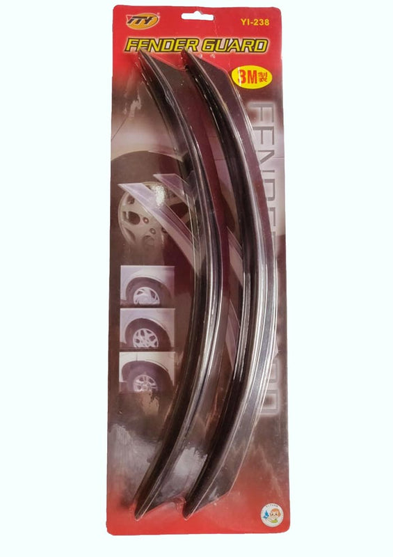 2pcs BLACK FENDER GUARD BODY KIT FOR UNIVERSAL CAR