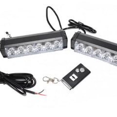 Fedral Fog Light Universal Car Exterior Wireless Remote Controller Car Police LED Strobe 12V Flashing Fog Light For All Vehicles