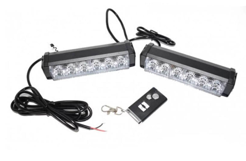 Fedral Fog Light Universal Car Exterior Wireless Remote Controller Car Police LED Strobe 12V Flashing Fog Light For All Vehicles