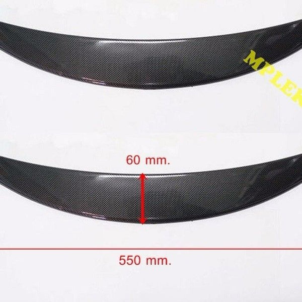 Universal Car Body Kits Fender Flares Wheel LIP Carbon 550x60mm 2Pcs.