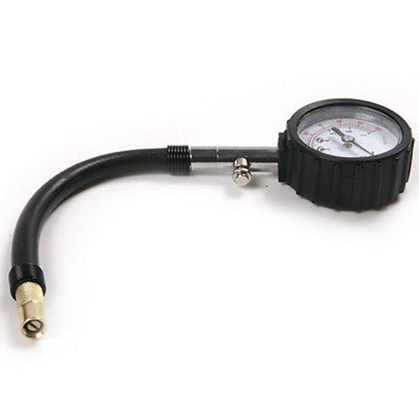 Flexable Tyre Tire Air Pressure Gauge Meter Tester 0-100 PSI Car Auto Motorcycle Bike
