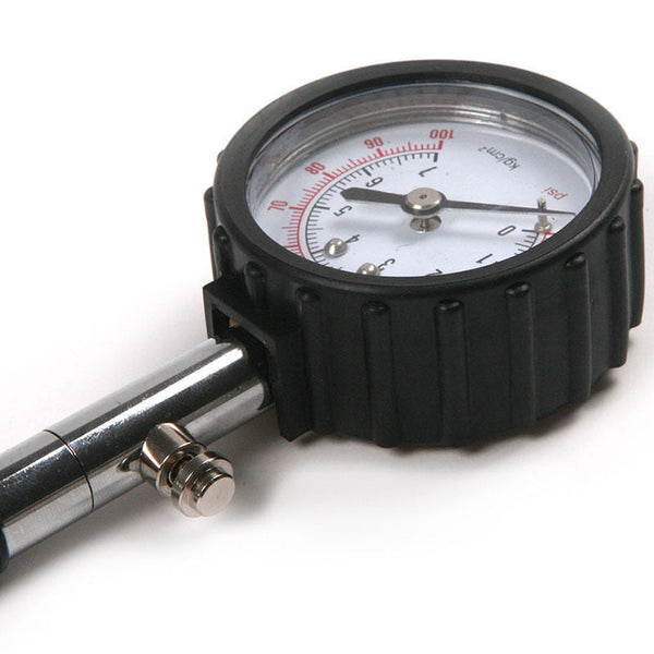 Flexable Tyre Tire Air Pressure Gauge Meter Tester 0-100 PSI Car Auto Motorcycle Bike