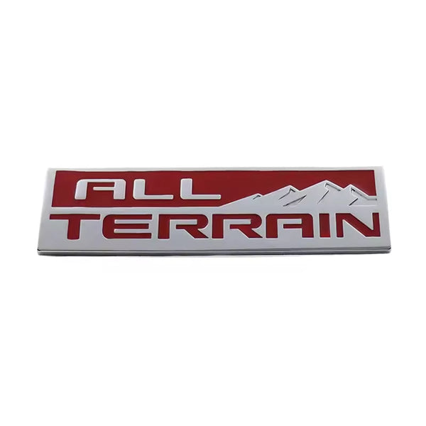 For 2014-2018 All Terrain Emblems Badge Car Door Decal Tailgate Replacement for 2014-2018 Sierra