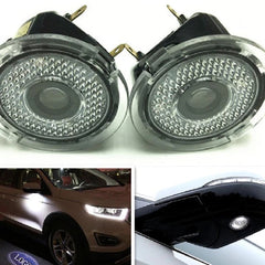 2pcs Suitable For Ford New Endeavour Side Mirror Car Door Welcome Ghost Shadow Led Projector Logo Light