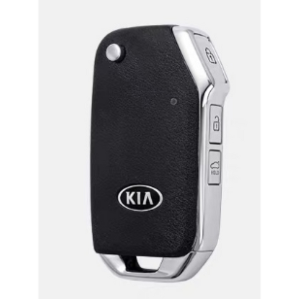 3 Button Metal Key Cover For Kia Seltos, Sonet, Carens