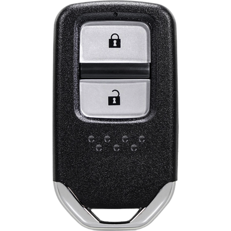 Car 2 Button Metal Key Cover For Honda Elevate
