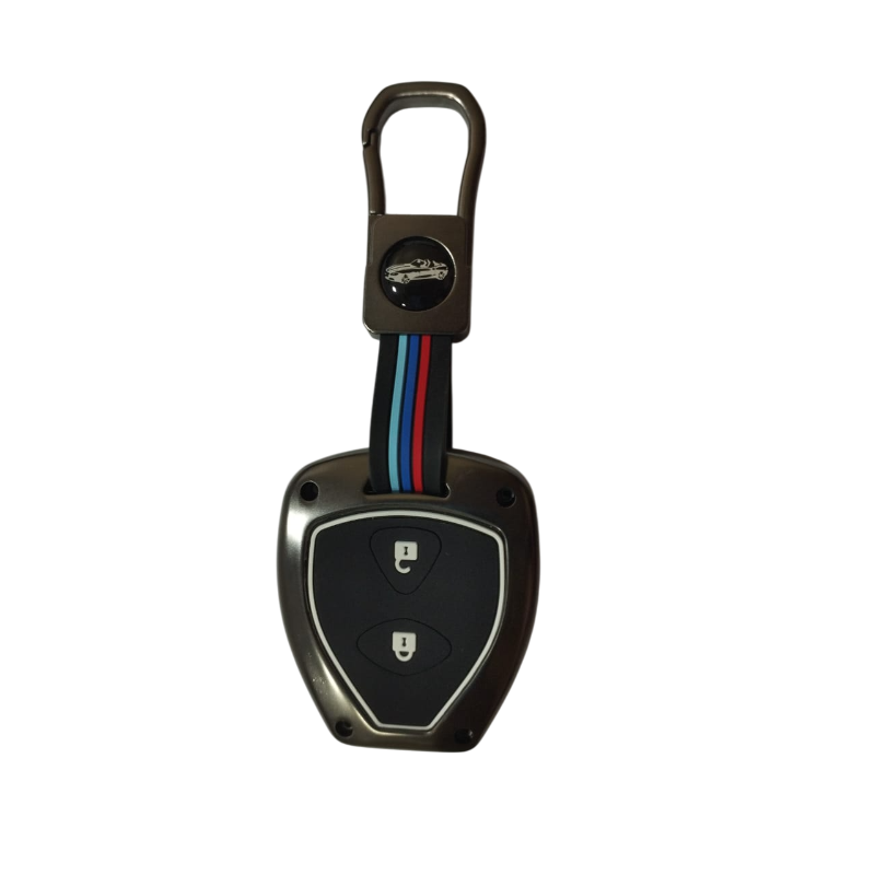 2 Button Metal Key Cover For Toyota Innova Fortuner