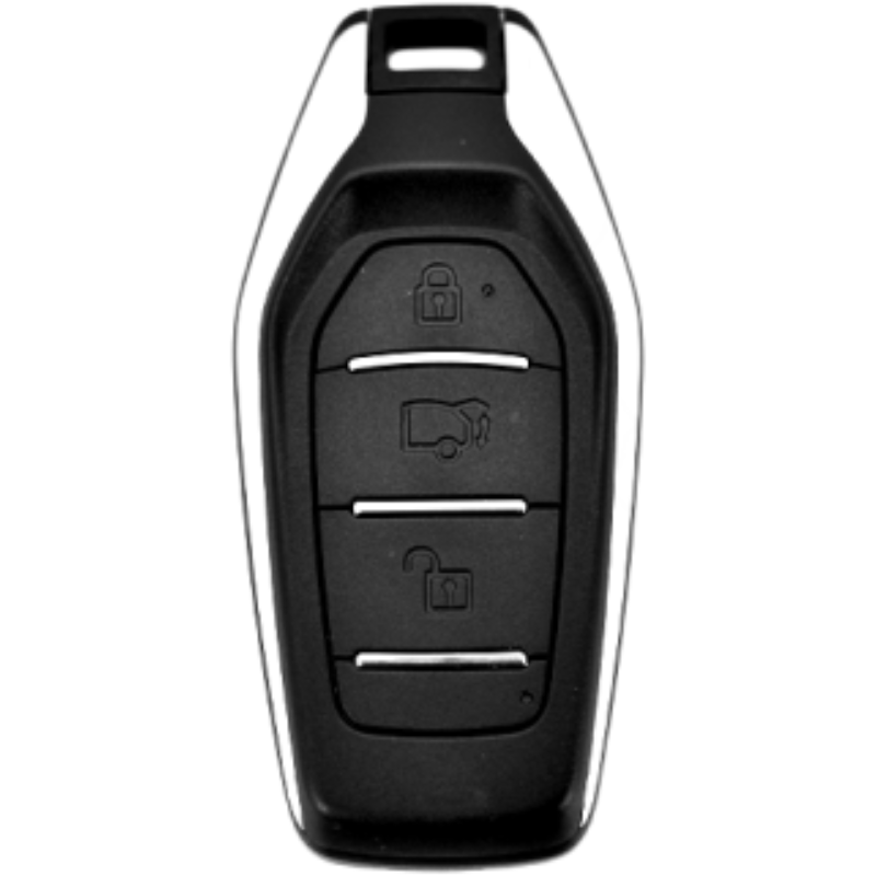 3 Button Metal Key Cover For Mahindra XUV 500 (PUSH BUTTON START)