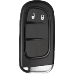 Jeep Compass , Trailhawk 2 Button Metal  Key Cover Case
