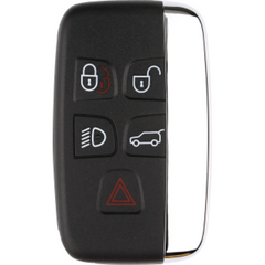5 Button Metal Key Cover For Range Rover Evoque Velar Discovery LR4 Land Rover Sport