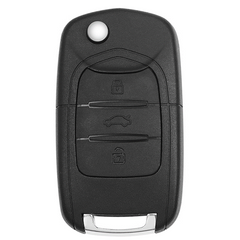 3 Button Flip Key Metal Key Cover For MG Hector