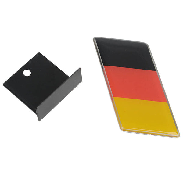 1pc Front Grill German Flag 3D Car Emblem Tuning Metal Logo Badge