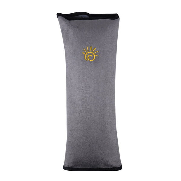 1pc Travel Kids Boys Girls Children Safety Strap Car Seat Belt Pads Pillow Cushion Shoulder Protection(Grey Color)