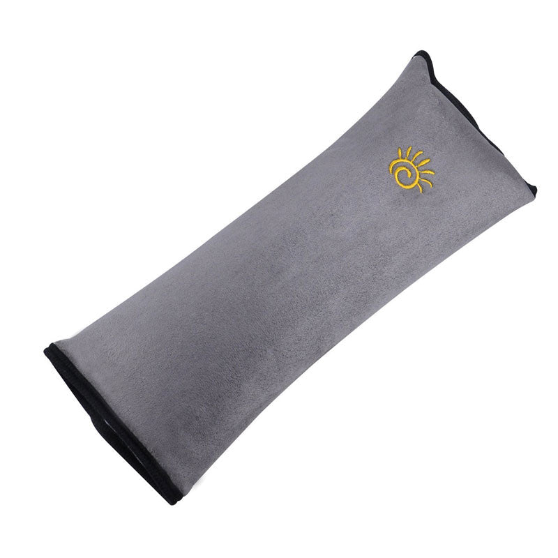 1pc Travel Kids Boys Girls Children Safety Strap Car Seat Belt Pads Pillow Cushion Shoulder Protection(Grey Color)