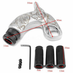 Universal Gun Pistol Handle Grip Trigger Wars Manual Transmission Car Gear Shift Lever Knob Shifter