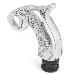 Universal Gun Pistol Handle Grip Trigger Wars Manual Transmission Car Gear Shift Lever Knob Shifter