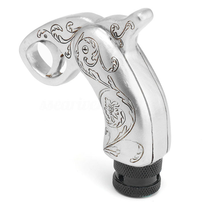 Universal Gun Pistol Handle Grip Trigger Wars Manual Transmission Car Gear Shift Lever Knob Shifter