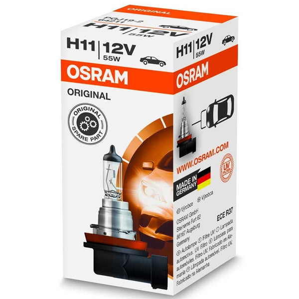 10pcs OSRAM H11 12V 55W 64211 PGJ19-2 Halogen Headlight Lamp Bulb