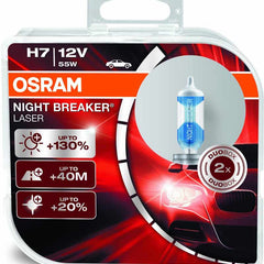 Osram H7 Night Breaker Laser Duo Box 64210NBL-HCB Light (55W, 12V, 2 Bulbs)