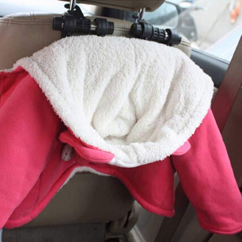 Car Vehicle Seat Headrest Bag Hanger Hook Holder Black