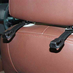 Car Vehicle Seat Headrest Bag Hanger Hook Holder Small Dual (XL-4001)
