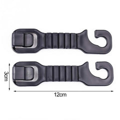 Car Vehicle Seat Headrest Bag Hanger Hook Holder Small Dual (XL-4001)