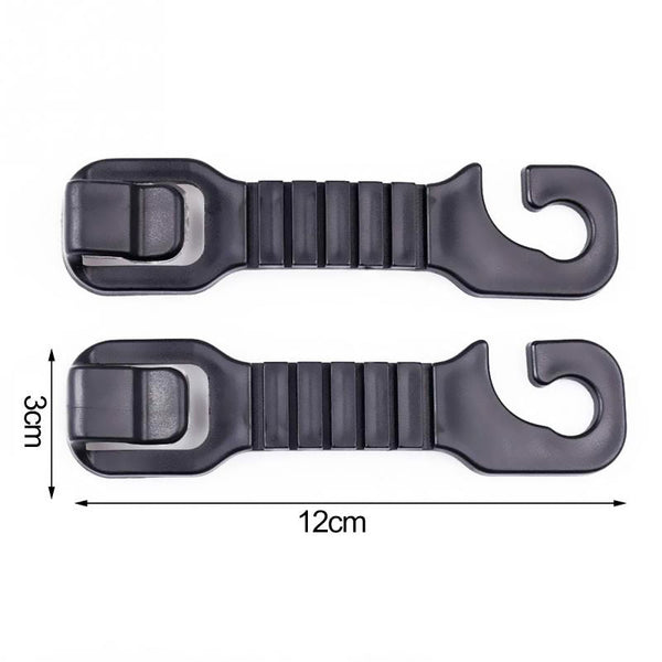 Car Vehicle Seat Headrest Bag Hanger Hook Holder Small Dual (XL-4001)