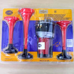 Hella Air Horn, 3-Trumpet, Triple Tone Kit (HL 3PD 003 001-981)
