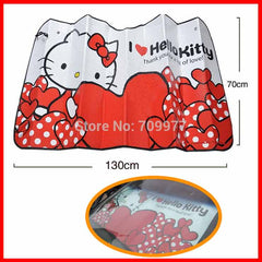 Plasaticolor BIG Car Front Metallic Windshield Window Sun Shade Cover (HK)