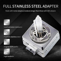 2pcs D1R HID Bulbs 35W 6000K Diamond White Xenon HID Headlight Bulb