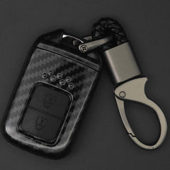 Honda 2 Button BRV(Push Start) ABS+Silicone Car Key Cover Case With Keychain